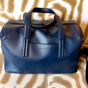 Everywhere bag from AWAY in an impossible to find  coast blue leather not nylon!